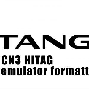 CN3 HITAG emulator formatting